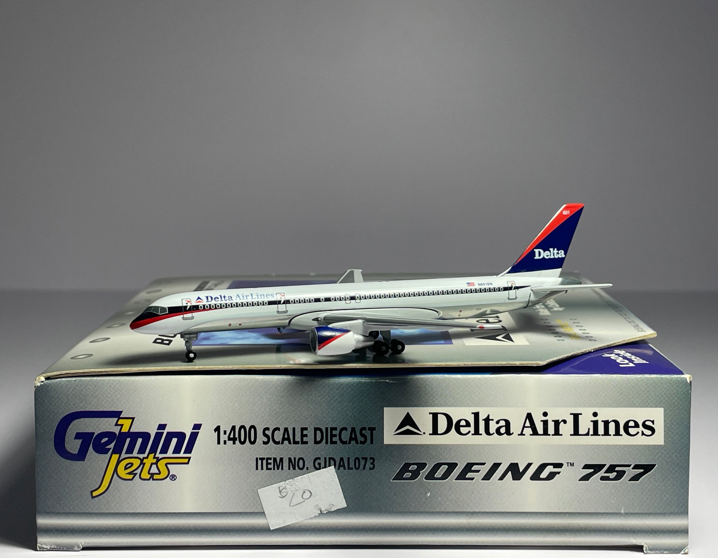 Gemini Jets 1:400 Delta Air Lines Boeing 757-200 N601DN Interim GJDAL073