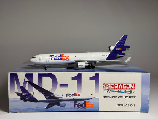 Dragon Wings 1:400 FedEx Express McDonnell Douglas MD-11F N601FE 55048
