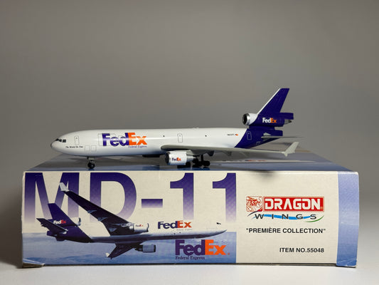 Dragon Wings 1:400 FedEx Express McDonnell Douglas MD-11F N603FE 55048