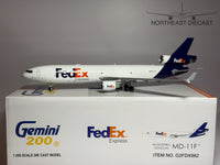 FedEx Express McDonnell Douglas MD-11F 1:200 Gemini Jets N604FE (G2FDX982)