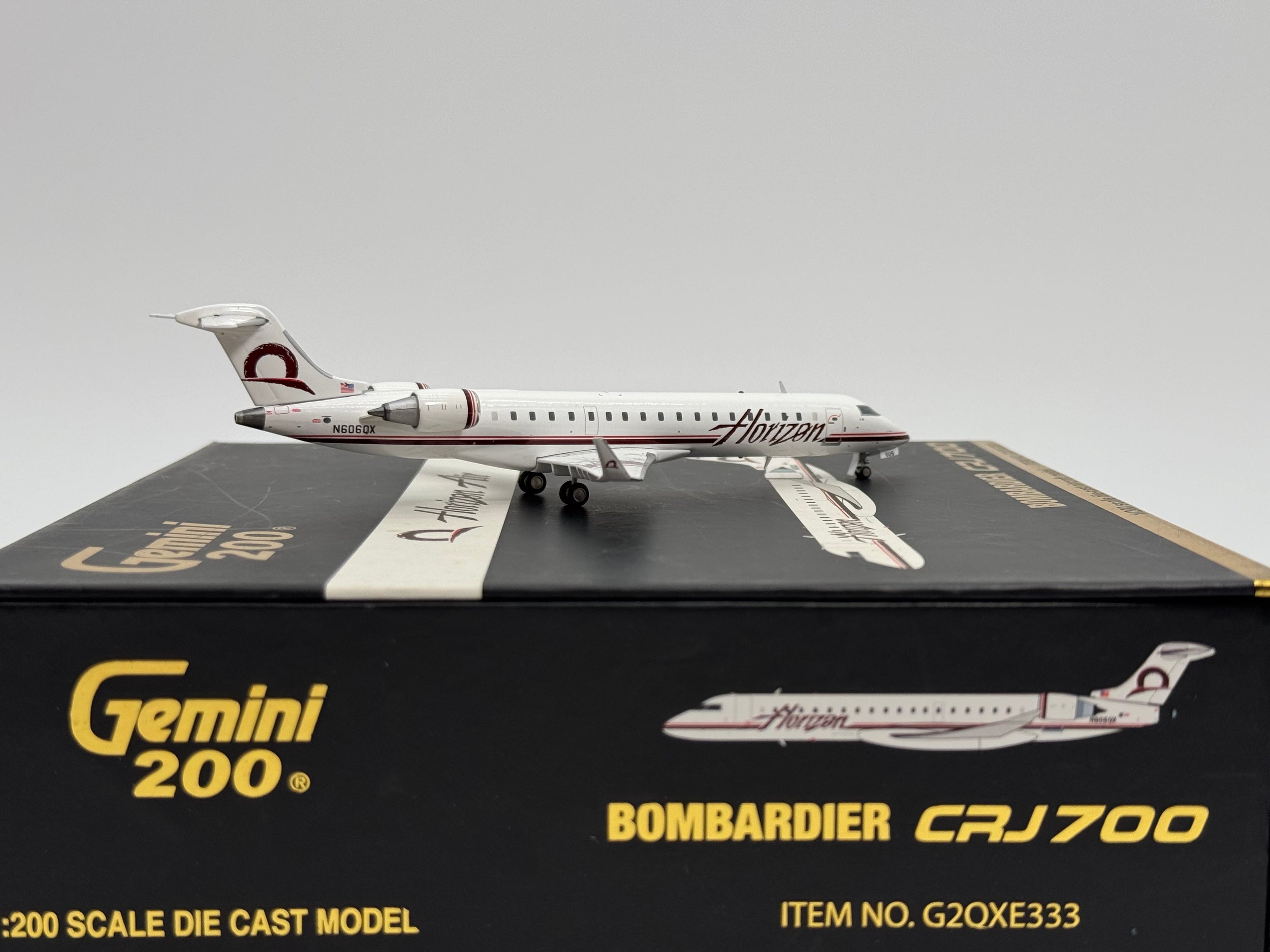 Gemini Jets 1:200 Horizon Bombardier CRJ700 N606QX G2QXE333