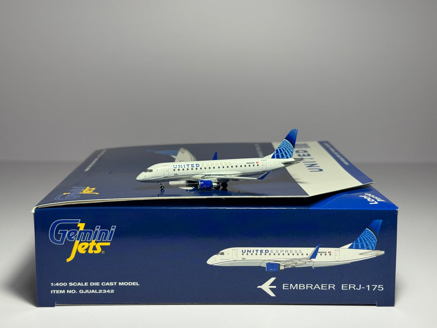 Gemini Jets 1:400 United Express Embraer E175 N606UX Evo Blue G2UAL1406
