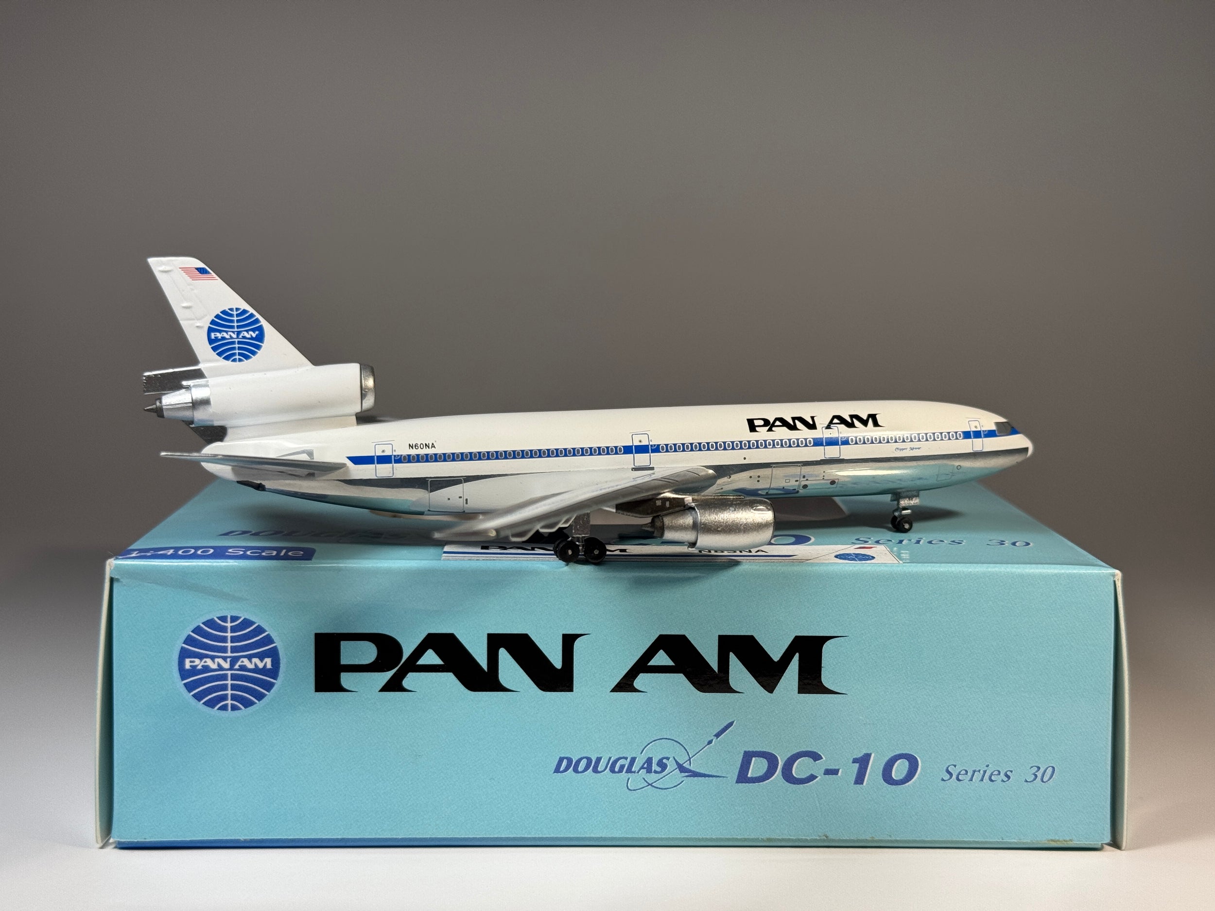 Aeroclassics 1:400 Pan American Douglas DC-10 N60NA Clipper Meteor ACN60NA