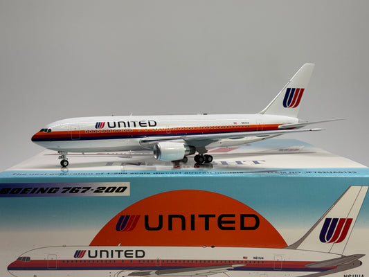 Inflight200 United Airlines Boeing 767-200 N611UA Saul Bass IF762UA0123