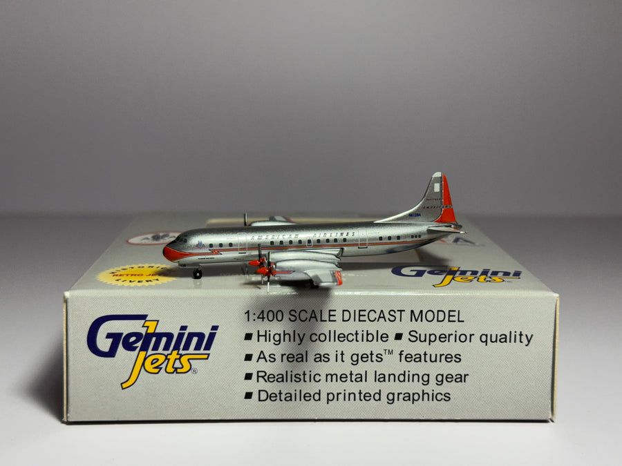 Gemini Jets 1:400 American Lockheed L-188 Electra N6128A Astrojet GJAAL491