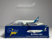 Alaska Airlines Airbus A320-200 1:400 Gemini Jets N625VA (GJASA1774)