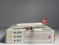 Aeroclassics 1:400 Virgin America Airbus A320-200 N627VA "HERE COME THE ANGELS" ACN627VA
