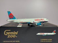 Gemini Jets 1:200 America West Airbus A320-200 N628AW G2AWE021