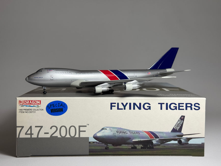 Dragon Wings 1:400 Flying Tigers Boeing 747-200F N632FE 55731