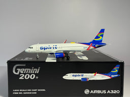 Gemini Jets 1:200 Spirit Airlines Airbus A320-200 N633NK Skittles G2NKS1338