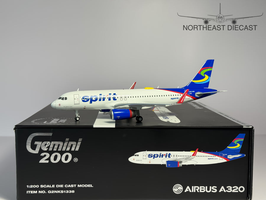 Spirit Airlines Airbus A320-200 1:200 Gemini Jets N633NK (G2NKS1338)