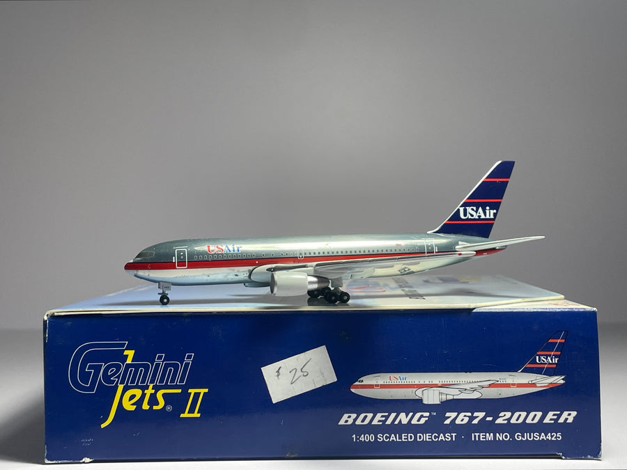 Gemini Jets 1:400 USAir Boeing 767-200 N645US polished GJUSA425