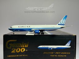 United Airlines Boeing 767-300ER 1:200 Gemini Jets N648UA (G2UAL146)