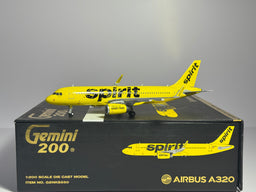 Gemini Jets 1:200 Spirit Airlines Airbus A320 N649NK Bare Fare G2NKS550
