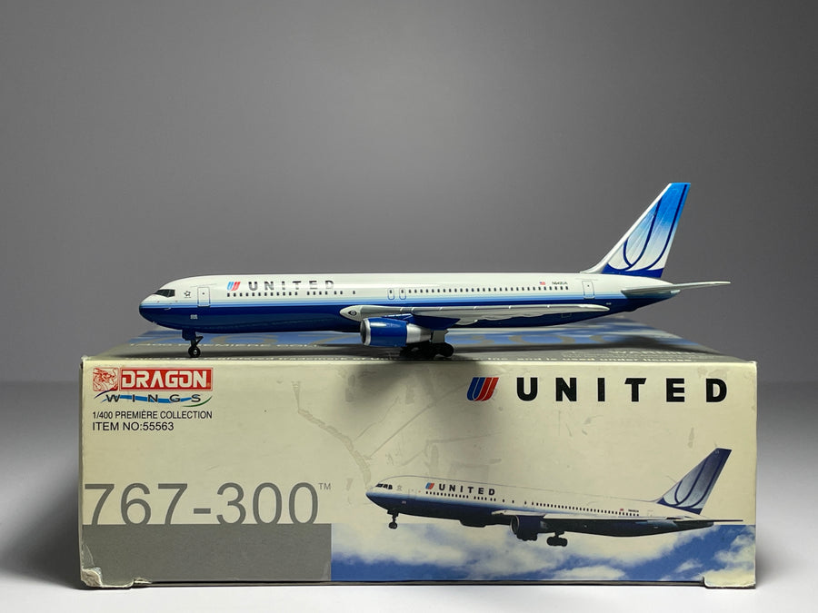 Jet-X 1:400 United Airlines Boeing 767-300 N649UA Tulip 55563