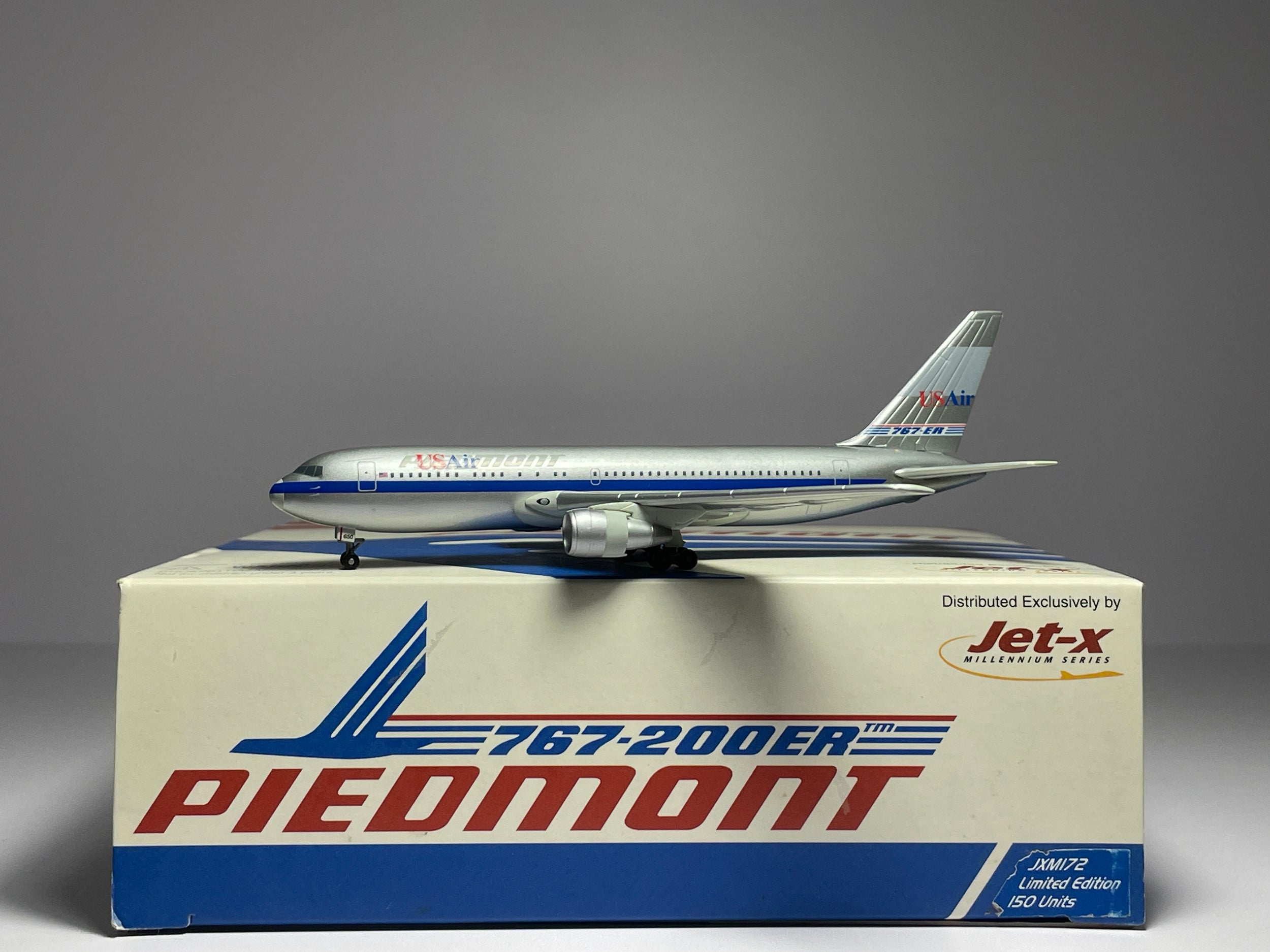 Jet-X 1:400 USAir Boeing 767-200 N650US Piedmont JXM172