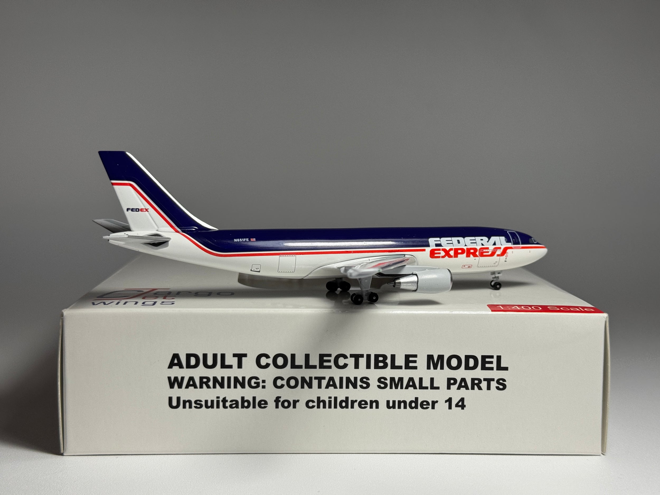 Aeroclassics 1:400 Federal Express Airbus A300 N651FE FedEx ACN651FE