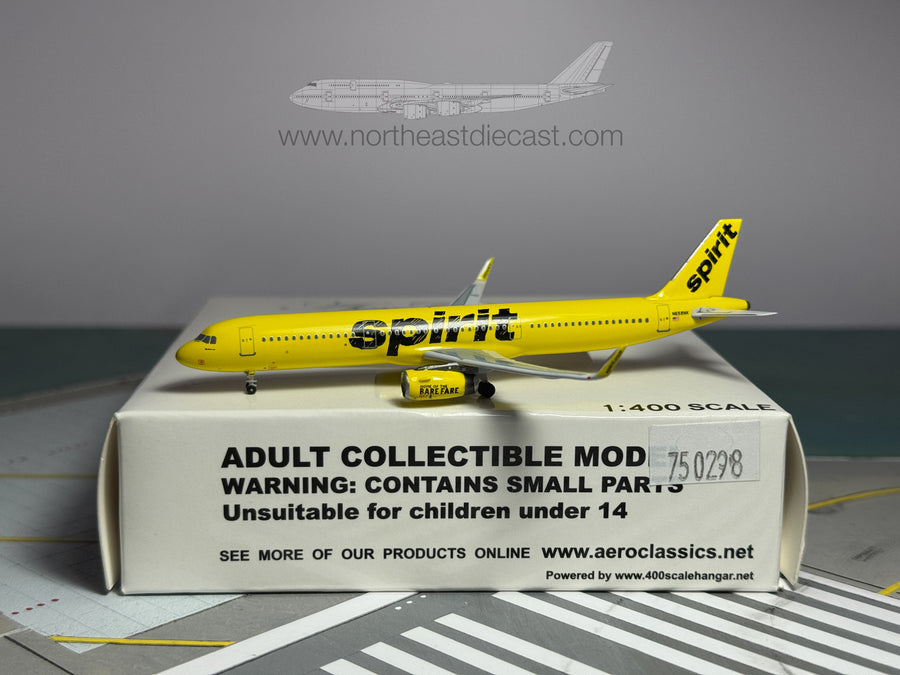 Spirit Airlines Airbus A321-200 1:400 Aeroclassics N658NK (ACN658NK)