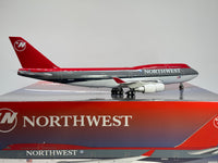 Inflight200 Northwest Airlines Boeing 747-400 N666US Bowling Shoe B-744-666 w/stand