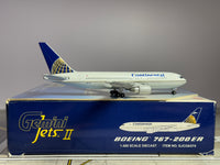 Gemini Jets 1:400 Continental Airlines Boeing 767-200ER N67158 Golden Globe GJCOA574