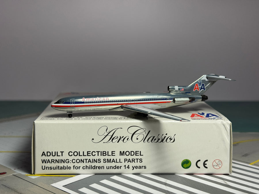 Aeroclassics 1:400 American Airlines Boeing 727-200 N6808 polished ACN6808