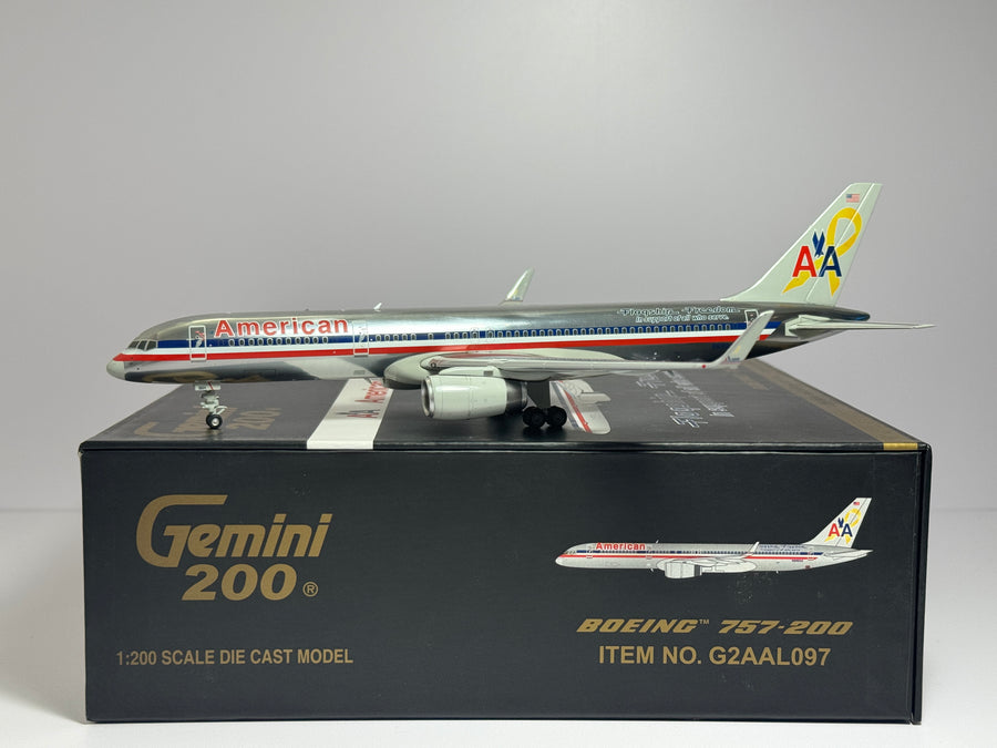 Gemini Jets 1:200 American Airlines Boeing 757-200 N690AA Flagship Freedom G2AAL097