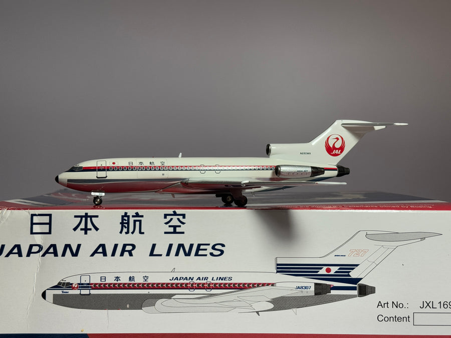 Jet-X 1:200 JAL Japan Airlines Boeing 727-100 N690WA old scheme JXL132B