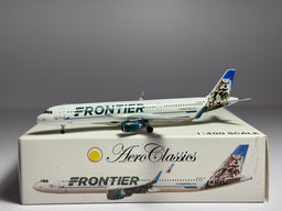 Aeroclassics 1:400 Frontier Airlines Airbus A321 N701FR Otto Owl AC4N701FR