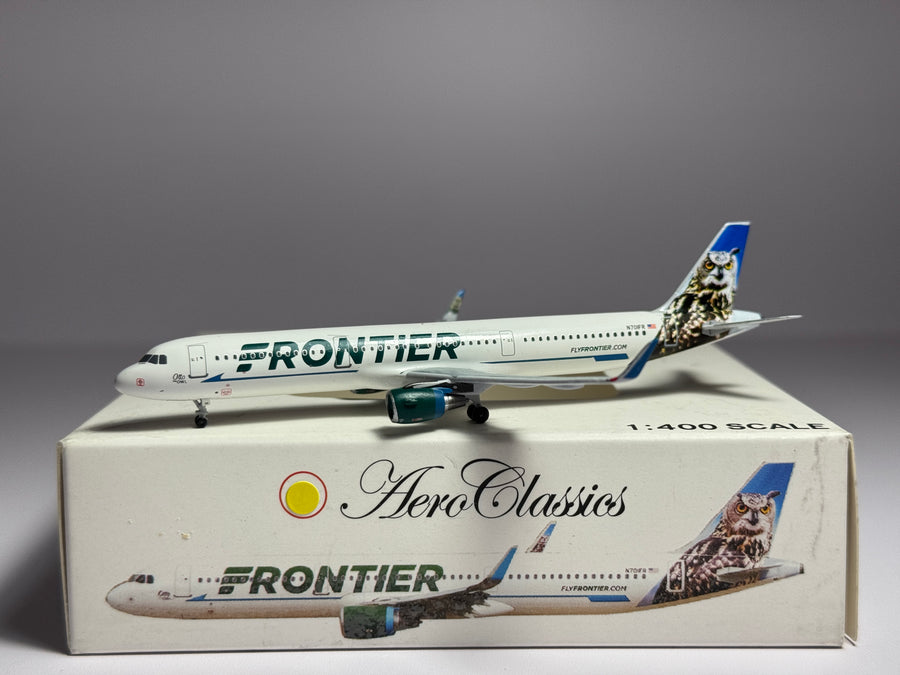 Aeroclassics 1:400 Frontier Airlines Airbus A321 N701FR Otto Owl AC4N701FR