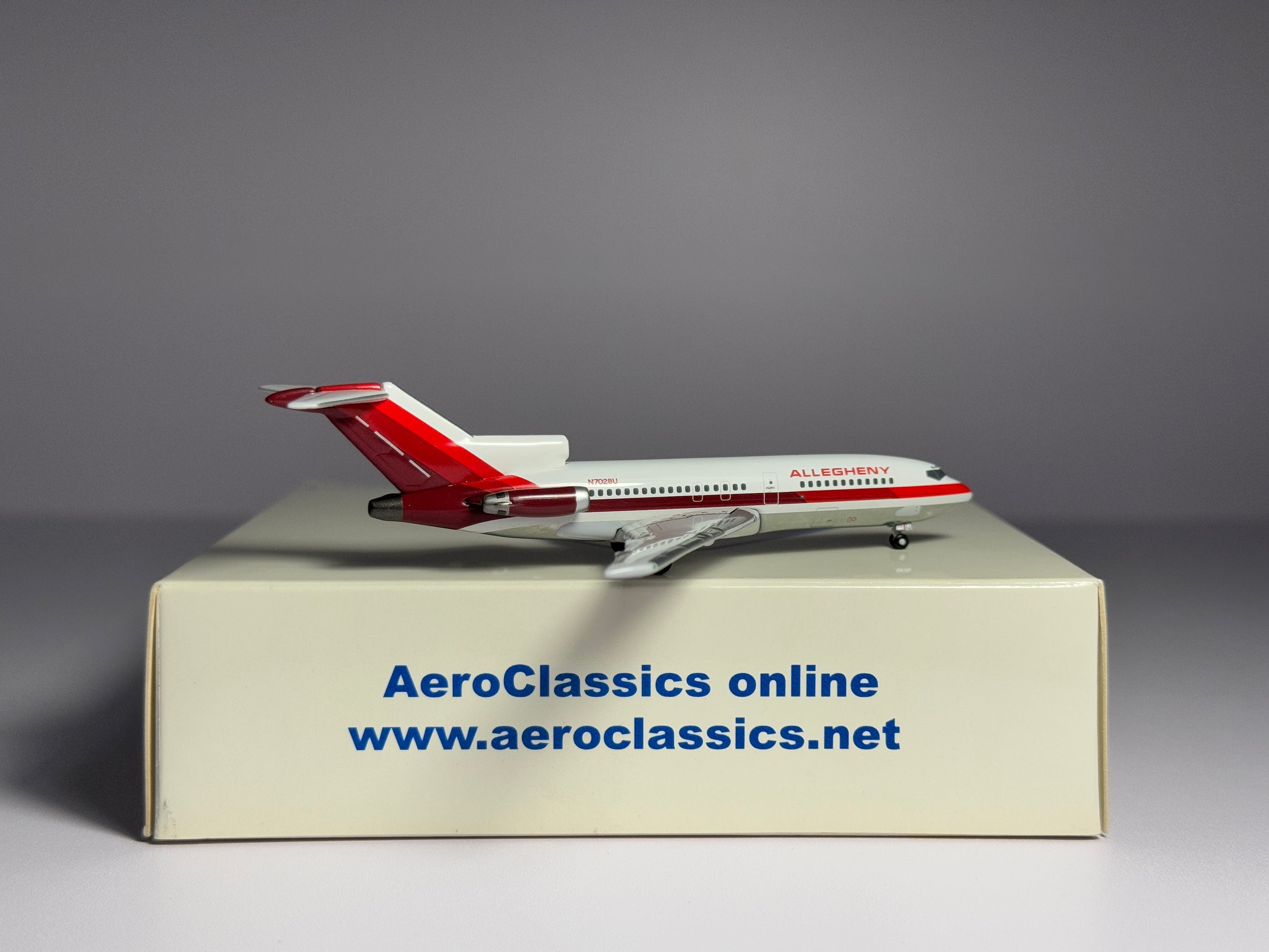 Aeroclassics 1:400 Allegheny Airlines Boeing 727-100 N7028U USAir hybrid ACN7028U