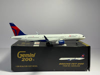 Gemini Jets 1:200 Delta Air Lines Boeing 757-200 N717TW 1st Release G2DAL022