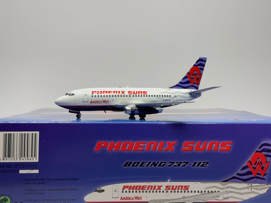 Inflight200 America West Boeing 737-100 N708AW Phoenix Suns Titles IF7311113