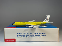 Aeroclassics 1:400 Braniff Boeing 707-320 N7096 Lemon Jellybean ACN7096