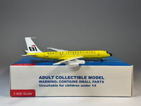 Aeroclassics 1:400 Braniff Boeing 707-320 N7096 Lemon Jellybean ACN7096