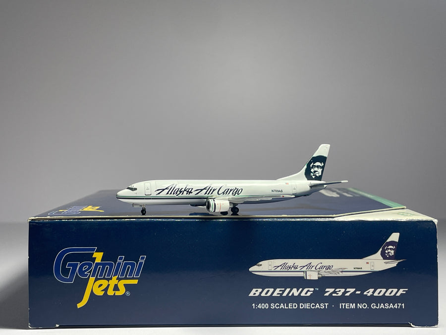 Gemini Jets 1:400 Alaska Cargo Boeing 737-400F N709AS Icicles GJASA471
