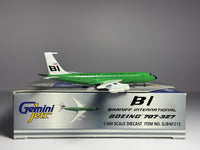 Gemini Jets 1:400 Braniff International Boeing 707-320 N7100 Green Jellybean GJBNF212