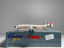 Gemini Jets 1:400 TWA Lockheed L-1049 N7102C Super Constellation GJTWA488