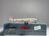 Gemini Jets 1:400 TWA Lockheed L-1049 N7102C Super Constellation GJTWA488