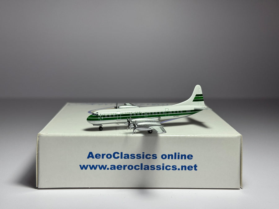 Aeroclassics 1:400 Evergreen International Lockheed L-188 Electra N7136C ACN7136C