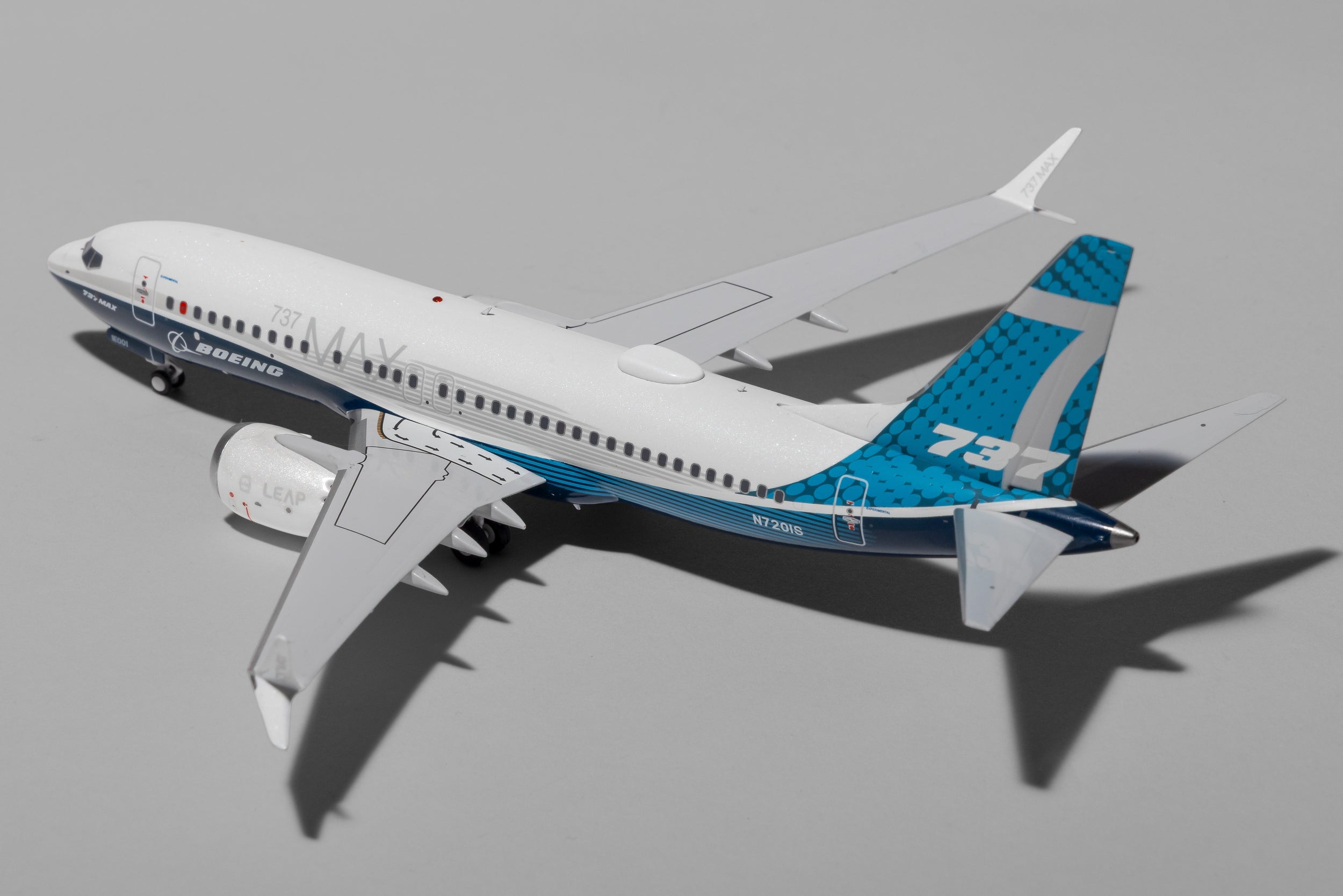 NG Models 1:200 House Colors Boeing 737 Max 7 N7201S rollout scheme 91001