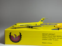 Aeroclassics 1:400 Hughes Airwest Boeing 727-200 N723RW + N9338 DC-9-32 two plane set AC18166