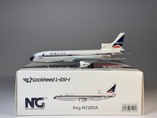 NG Models 1:400 Delta Air Lines Lockheed L-1011 N725DA Widget 31025