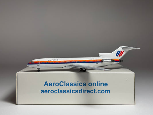 Aeroclassics 1:400 United Airlines Boeing 727-200 N7272U Saul Bass AC411369