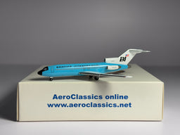 Aeroclassics 1:400 Braniff International Boeing 727-100 N7272 Light Blue Jellybean ACN7272