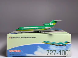 Dragon Wings 1:400 Braniff Boeing 727-100 N7276 Flying Colors Green DW56148
