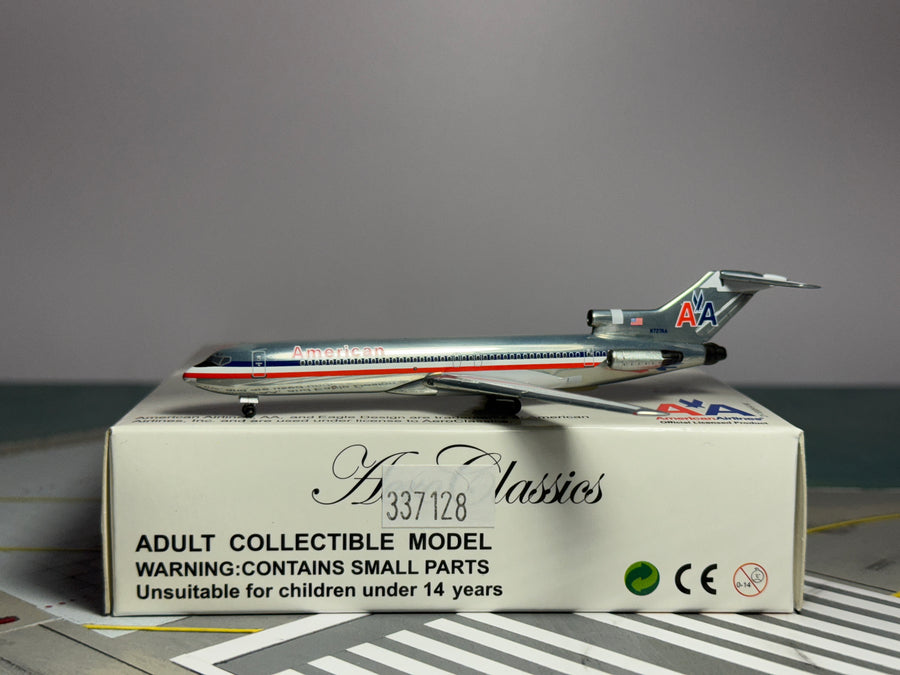 Aeroclassics 1:400 American Airlines Boeing 727-200 N727AA Polished ACN727AA
