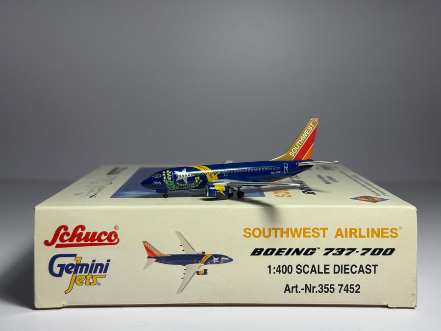 Gemini Jets 1:400 Southwest Airlines Boeing 737-700 N727SW Nevada One GJSWA319