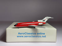 Aeroclassics 1:400 Braniff Boeing 727-100 N7296 Red Jellybean ACN7296