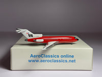Aeroclassics 1:400 Braniff Boeing 727-100 N7296 Red Jellybean ACN7296