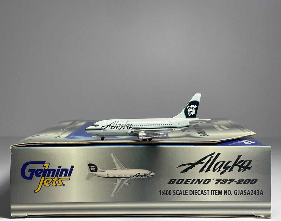 Gemini Jets 1:400 Alaska Airlines Boeing 737-300 N730AS Icicles GJASA243A